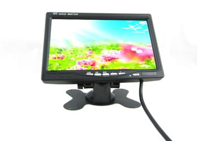 China 7 Inch Double Duty  Auto LCD Monitor With Headrest Pillow Bracket And Built in Speaker for sale