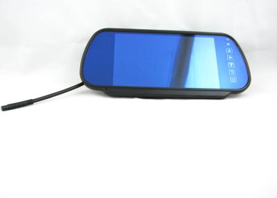 China 7 Inch Split Screen TFT LCD Rear View Mirror Monitor With Touch Button Control for sale