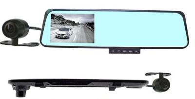 China Full HD Mini Smart Vehicle Black Box Car DVR Camera built-in to Rear View Mirror Monitor for sale