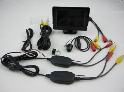 China 4.3 Inch Standalone Monitor Wireless Rearview Camera System , 2.4G Transmitter and Receiver for sale