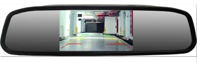 Cina Monitor a 4.3 pollici dello specchietto retrovisore di TFT LCD dell'automobile universale con la clip su stile in vendita