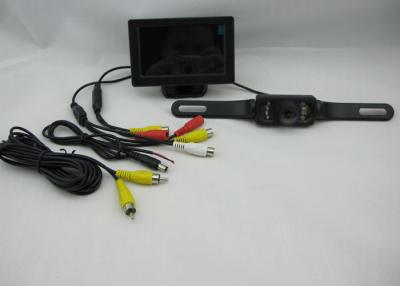 China License Plate Camera Car Rear View Camera System with 4.3 Inch Standalone Monitor for sale