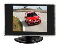 China Bus RVS Stand Mount 3.5 Inch Car LCD Monitor With 16/9 Display Ration for sale