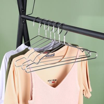 China Modern 304 Stainless Steel Coat Hanger Non-slip Stainless Steel Clothes Hanger for sale