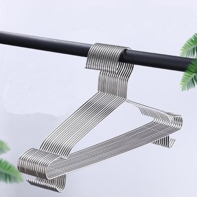 China Modern high quality stainless steel wire hanger with hook (wire diameter 4mm) for sale