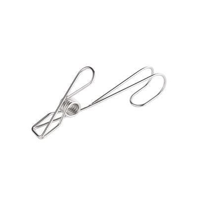 China Hot Selling Amazon Traditional Stainless Steel Clip High Quality Spring Clip Stainless Steel for sale