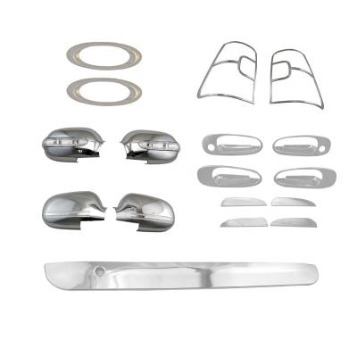 China ABS Good Quality Car Exterior Accessories Auto Chrome Set For 1996 Car Model Car ABS Chrome Full Set for sale