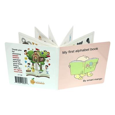 China paper & Cardboard Baby English Hardcover Book Custom Coloring Magic Book Printing Service For Education for sale