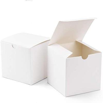 China Recycled Materials Proposal Box For Birthday Party Christmas Assemble Paper Gift Box Blank Fold Box for sale