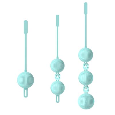 China Kegel ball exercises pelvic floor muscles heal Recommended for benwa pelvic balls test program silicone vaginal bladder control and floor kegel balls tightening for sale