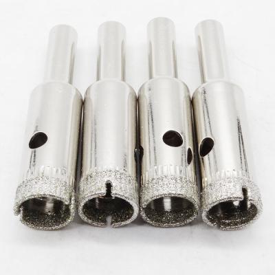 China Glass Factory Price 5mm-10mm Plated Diamond Core Drill Bit For Glass for sale