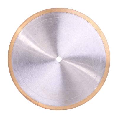 China Tile Glass Wet Cutting Product China Hot Press Sintered Diamond Saw Blade Super Thin Continuous Diamond Glass Cutting Disc for sale