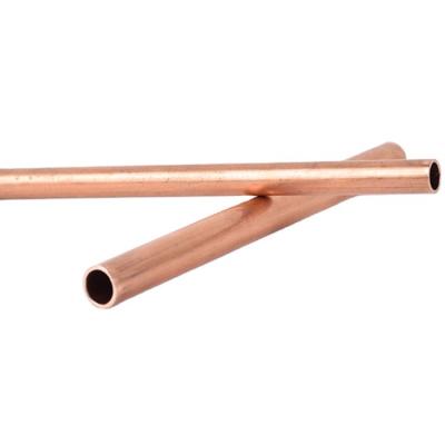 China State or refrigerator copper tube C10100 C10200 C11000 99.9% air pure copper tube manufacturers for air conditioner for sale