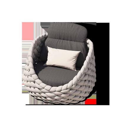 China Factory Outlet Modern Outdoor Rope Furniture Comfortable Outdoor Chairs for sale