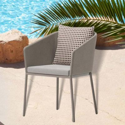 China Modern Modern Outdoor Patio Furniture Rope Woven Chair For Garden for sale