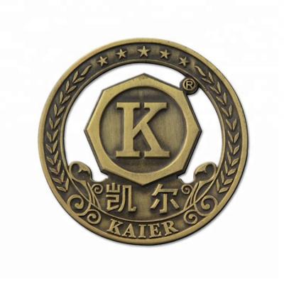 China Custom Emblem Logo Sticker Copper Metal Metal Nameplate for Outdoor Furniture for sale