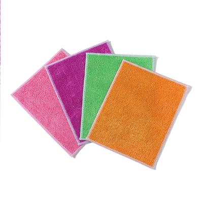 China Viable Wholesale Hot Sale Housework Car Cleaning Cloth Dish Cloth Microfiber Kitchen Dish Towel for sale