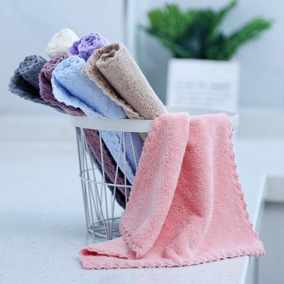 China Viable Absorbent Microfiber Kitchen Dish Cloth Towel, Nonstick Oil Wash Cloth Cloth, Household Dishwashing Cleaner Mopping Tools for sale