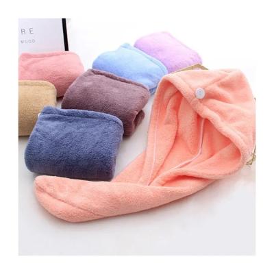 China Women-Super QUICK DRY Large Absorbent Quick Dry Microfiber Hair Towel Hair Wrap Hair Turbans for sale