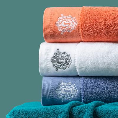 China QUICK DRY Towel Fabric Hand Towels With Logo Custom Printed For Bathroom for sale