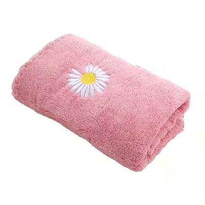 China Custom Logo QUICK DRY Custom Microfiber Soft Color Microfiber Cloth White Face Towel for sale