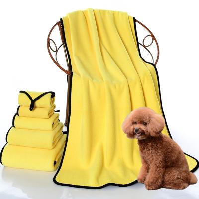 China Viable Cleani Pet Towels Portable Dog Towel Pet Soft Pet Towel for sale