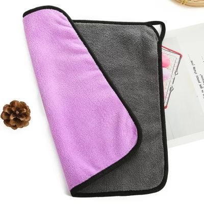 China Sustainable Good Quality Super Absorbent Twist Microfiber Car Wash Station Dry Cleaning Cloths Polishing Towel for sale