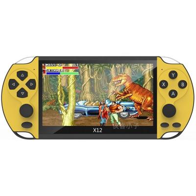 China Retro TV Support Connection 5.1 Inch Consola X12 Portable Handheld Game Console For Home Game Player for sale