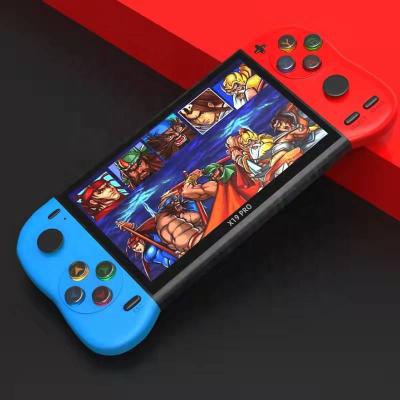 China TV Support Produced Wholesale New Retro Consola Handheld X19 Pro 5.1Inch For Home Game Player for sale