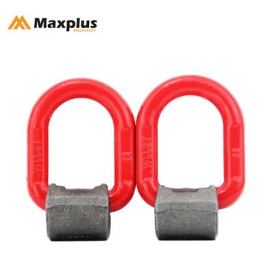 China Hot Sale ALLOY G80 Factory Supply Alloy Steel D Ring Forged Whipping D Rings for sale