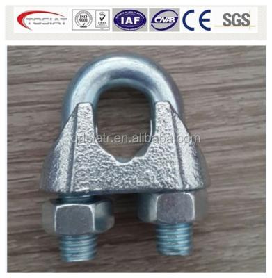 China Repairing Wire Rope Rigging Hardware Forged Galvanized Wire Rope Clip DIN741 for sale