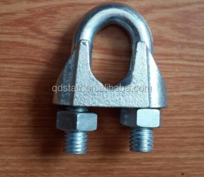 China Din741 Malleable Galvanized Wire Rope Repair Clips Rigging for sale