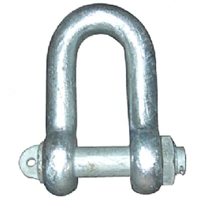 China Heavy Industry Stainless Steel European Type Commercial Shackle for sale