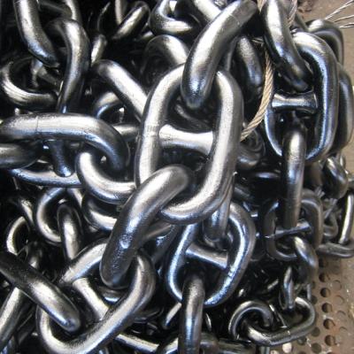 China Marinetime Welded Structure U2 U3 Grade Stud Link Chain Anchor Chain High Quality With Certificate for sale