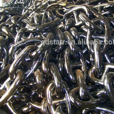 China The latest excellent performance chain anchor chain price of U2 grade link anchor studless anchor chain for sale