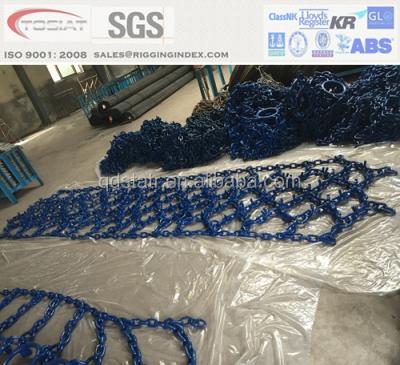 China Single Studded Drag Chain Diamond Alloy Steel Winch Chain for sale