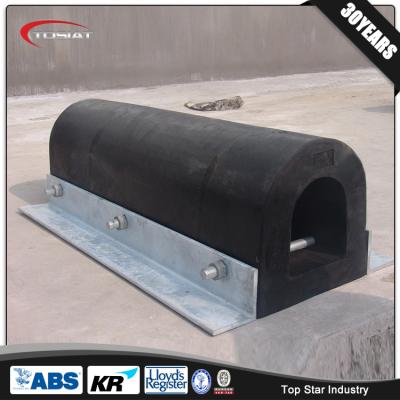 China NR-SBR: Natural Rubber D Type Boat Dock Rubber Bumper Marine Fender for sale