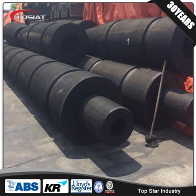 China NR-SBR: marine rubber boat / natural rubber tug boat fender on bow and stern for sale