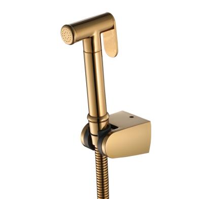 China Gold Bathroom Bidet Shower Toilet Sprayer Faucets Modern Luxury Kitchen Bidet Sprayer for sale