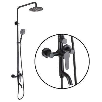 China Sustainable Bathroom Rain Shower Set Complete With Modern Stainless Steel for sale