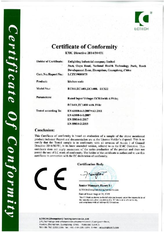 CE - Shenzhen Yi An Sheng Technology Co., Ltd.