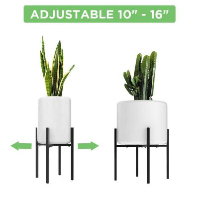 China Eco-friendly Modern Metal Plant Stand Flower Pot Flower Plant Stand Indoor Outdoor Home Decoration for sale