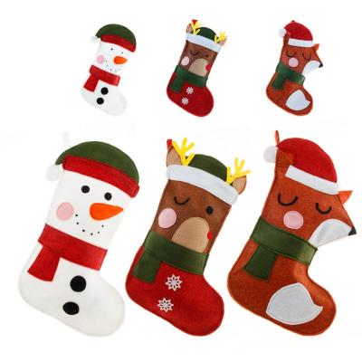 China Personalized and Interesting Christmas Gifts Christmas Santa Claus Tree Ornaments Christmas Stockings for sale