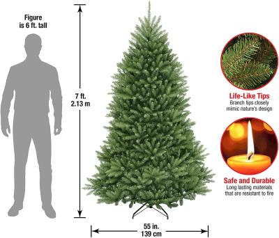 China Christamas Decoration Spot Custom 2022 Happy New Years 7 Feet Christmas PVC Christmas Tree Decoration for sale