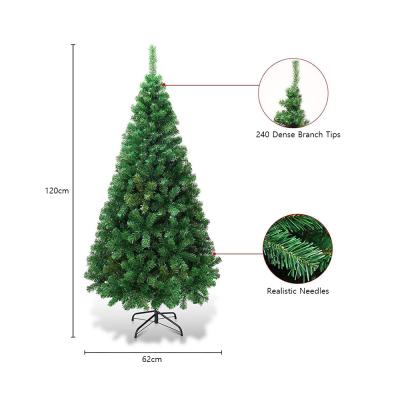 China Christamas Decoration Spot Xmas Decoration 1.2m PVC Christmas Decoration Simulation Christmas Tree for sale