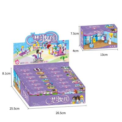 China DIY TOY 349pcs Building Blocks Set Girl Series Bricks Toy Block For Kids DIY Stem Legos Blocks Wholesale Building OEM ODM for sale