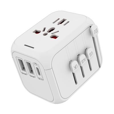 China Travel Adapter With Palladium Charger International Travel Adapter ODM OEM USB Travel Adapter High Quality Palladium For European Market for sale