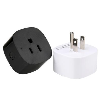 China Amazon Alexa wifi outlet residential / multipurpose outlet grounded USA adapter smart home wireless control wifi outlet for sale