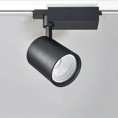 China Industrial Led Railroad Track Spot Ceiling Track Light Lamp Commercial Rotary Focus Light Housing for sale