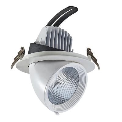 China Industrial Factory Manufacturers High End COB Rotating Enclosed 15W LED Downlight for sale